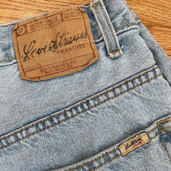 Levi Strauss Signature - Light Wash Jeans 38 x 30 Regular Fit - Picture 3 of 13